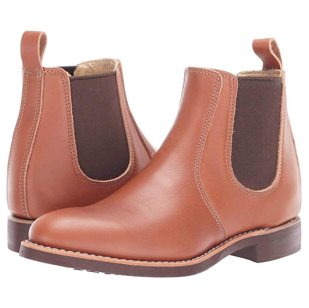 Red Wing Heritage Full Grain Leather 6 Inch Classsic Women's Chelsea Boots#color_pecan