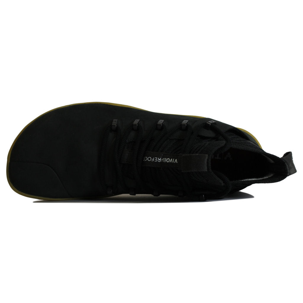Vivobarefoot Magna FG Leather Textile Womens Sneakers#color_obsidian
