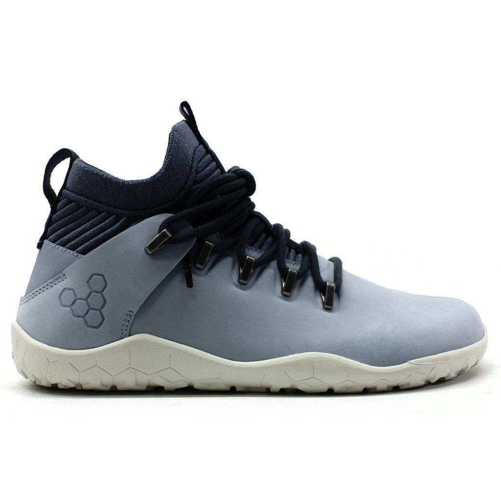 Vivobarefoot Magna FG Leather Textile Womens Sneakers#color_haze blue
