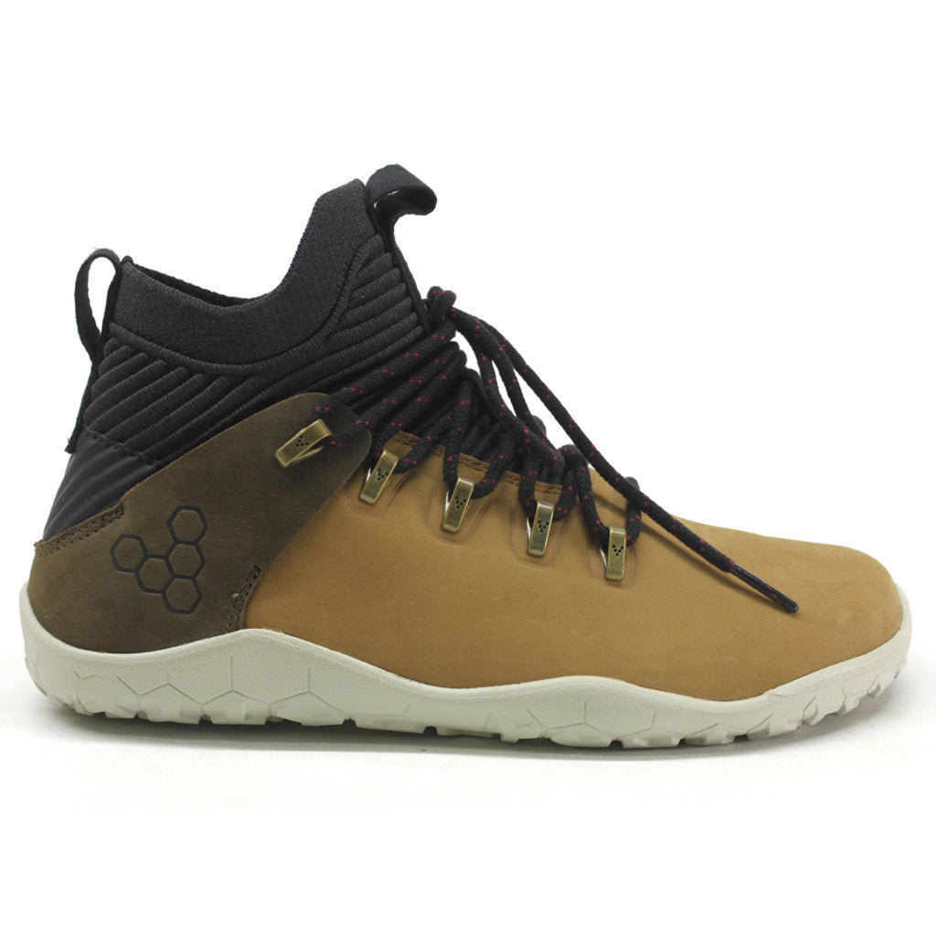 Vivobarefoot Magna FG Leather Textile Womens Sneakers#color_tan