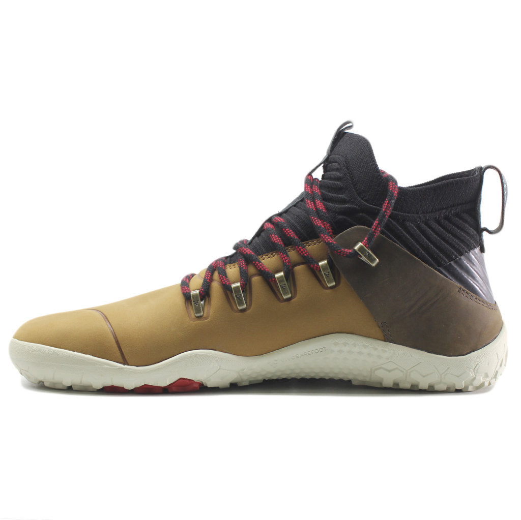 Vivobarefoot Magna FG Leather Textile Mens Sneakers#color_acorn