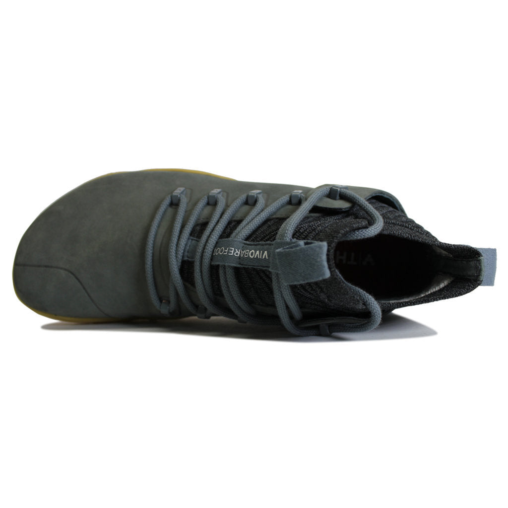 Vivobarefoot Magna FG Leather Textile Mens Sneakers#color_sedona sage