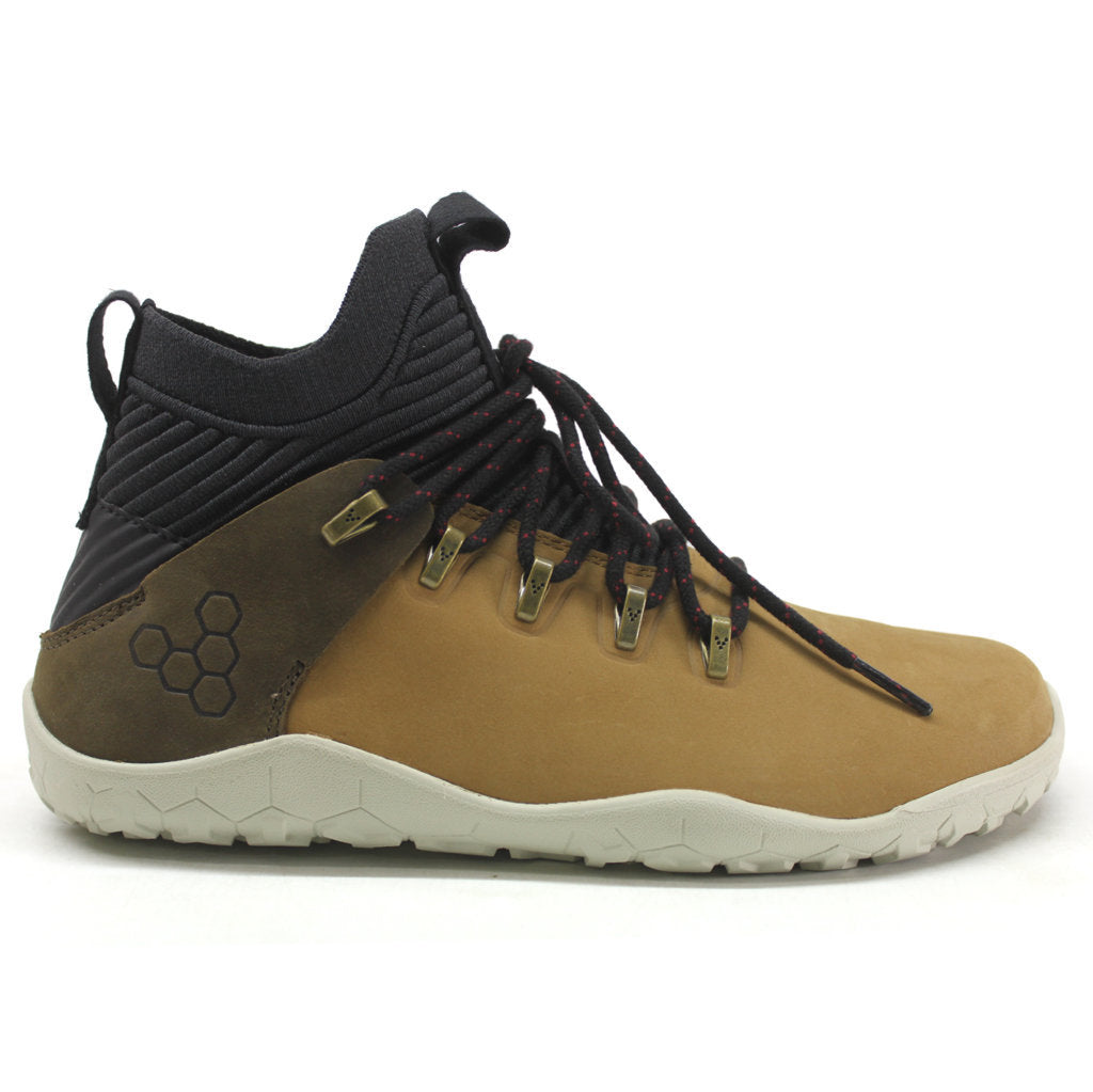 Vivobarefoot Magna FG Leather Textile Mens Sneakers#color_tan