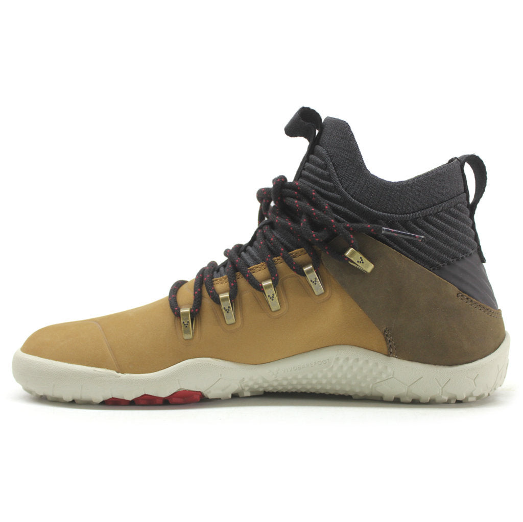 Vivobarefoot Magna FG Leather Textile Mens Sneakers#color_tan
