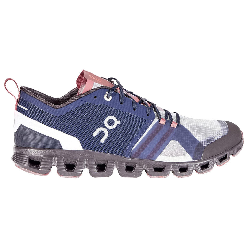 On Running Cloud X Shift Textile Men's Low-Top Sneakers#color_ink cherry