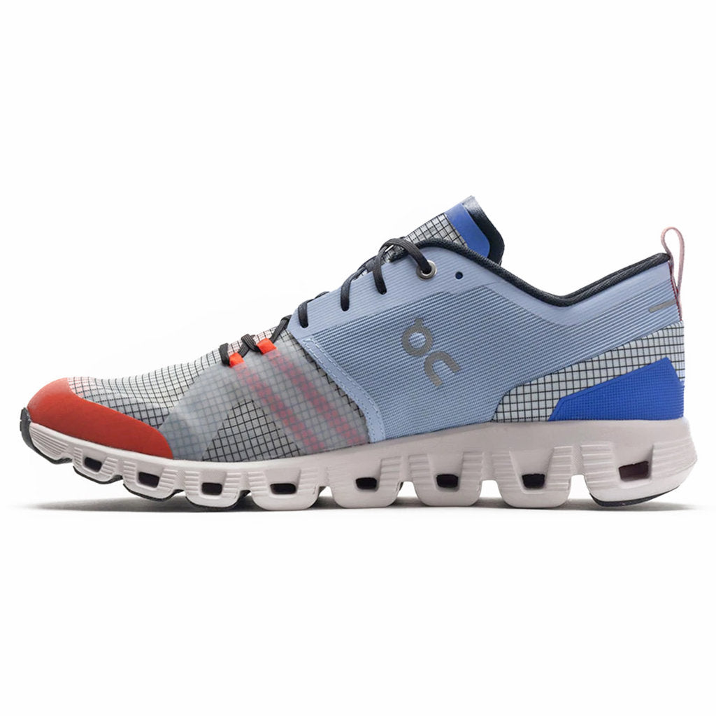 On Running Cloud X Shift Textile Men's Low-Top Sneakers#color_heather glacier