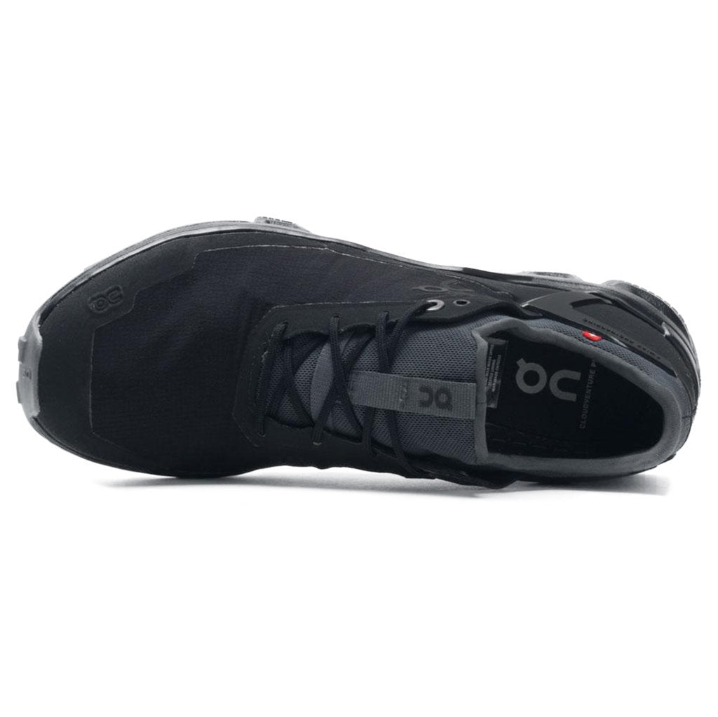 On Cloudventure Peak Textile Men's Running Shoes#color_black rock