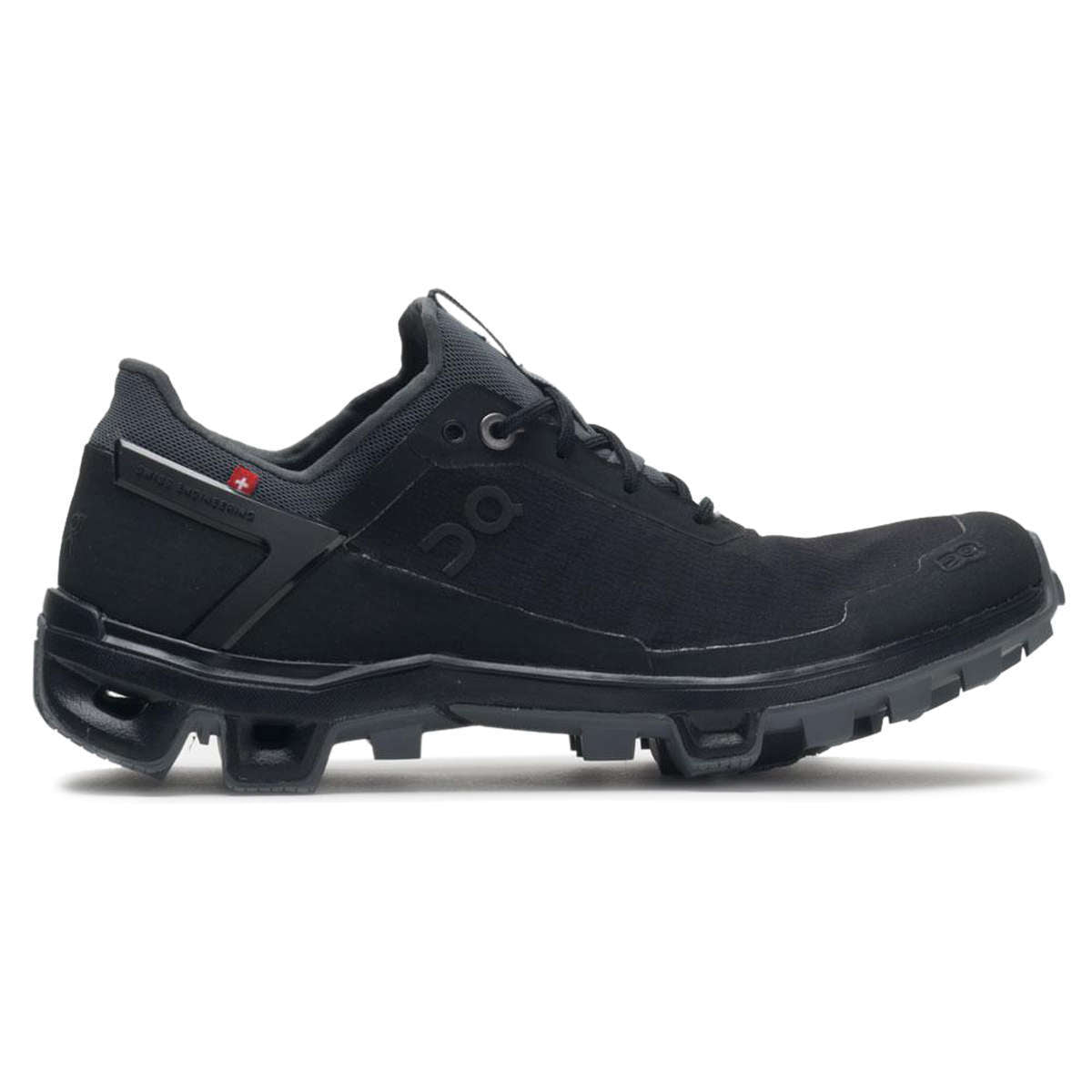On Cloudventure Peak Textile Women's Running Shoes#color_black rock