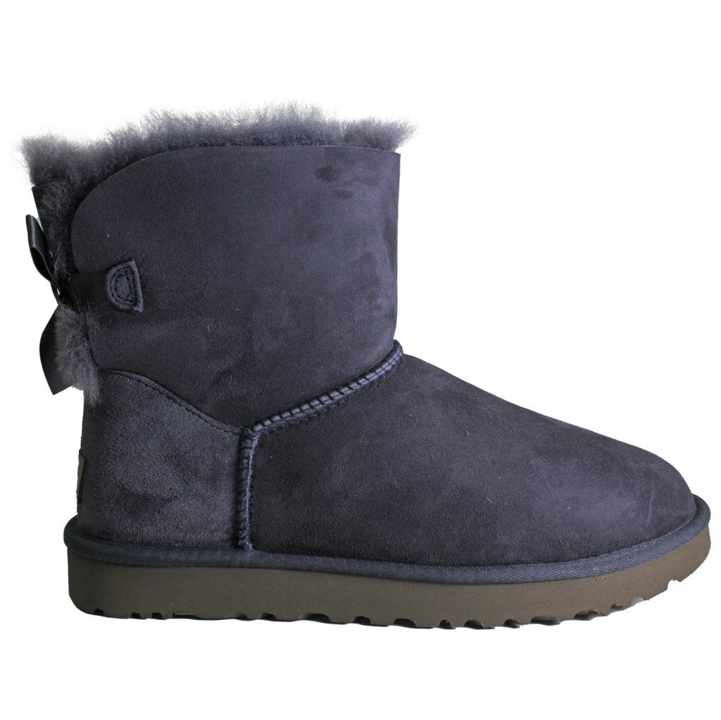 Mini Bailey Bow II Suede Sheepskin Women's Winter Boots