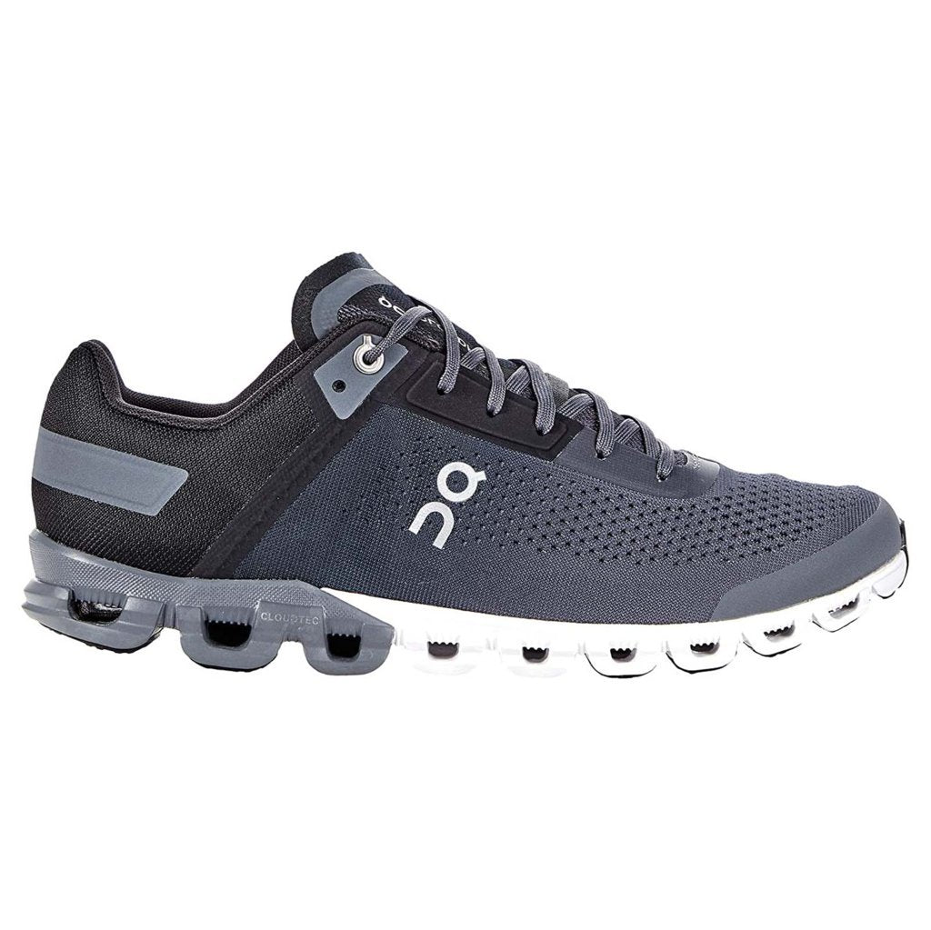 On Running Cloudflow Mesh Men's Low-Top Sneakers#color_black asphalt