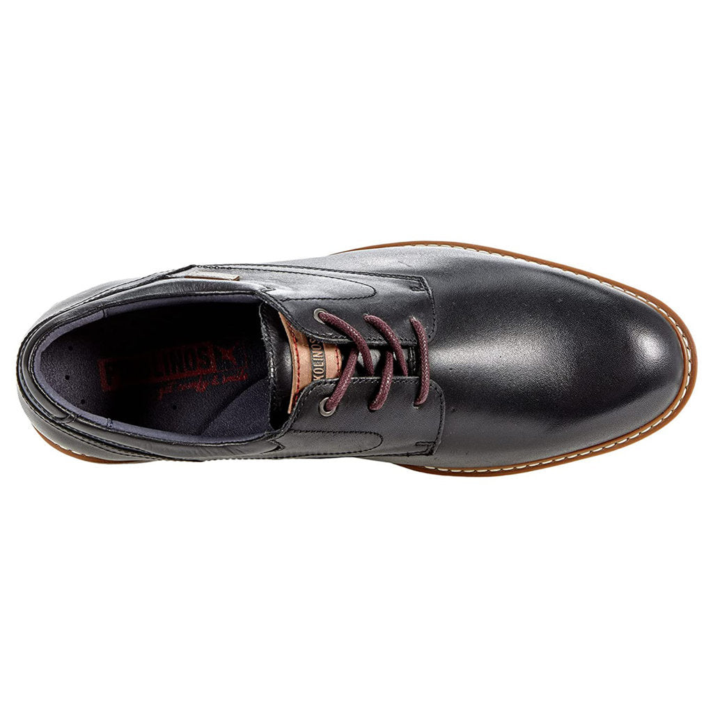 Pikolinos Avila Leather Mens Shoes#color_black