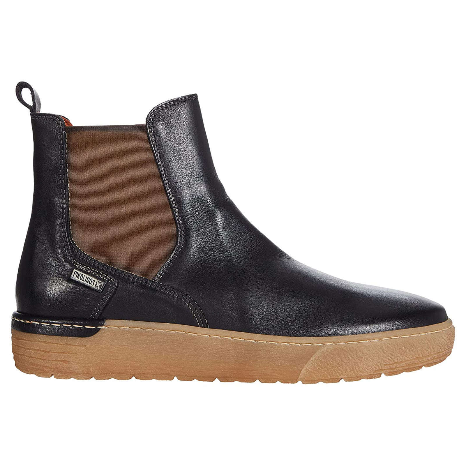Pikolinos Vitoria Leather Womens Boots#color_black
