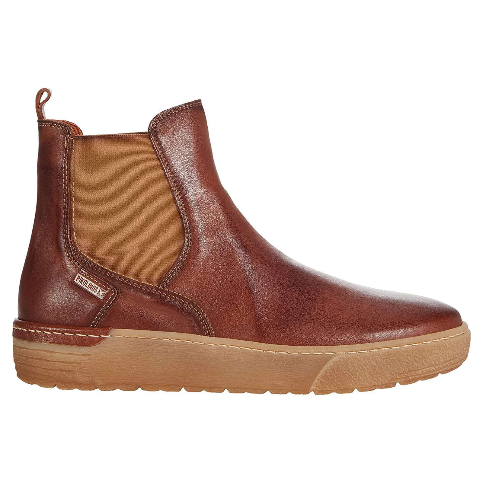 Pikolinos Vitoria Leather Womens Boots#color_cuero