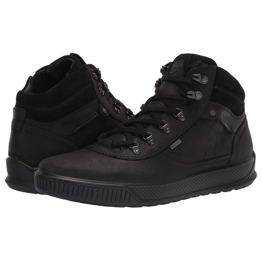 Ecco Byway Tred Nubuck Mens Boots#color_black