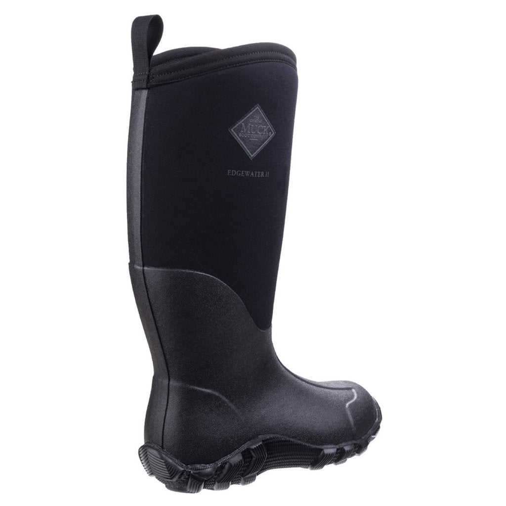 Muck Boot Edgewater II Rubber Synthetic Unisex Boots#color_black black
