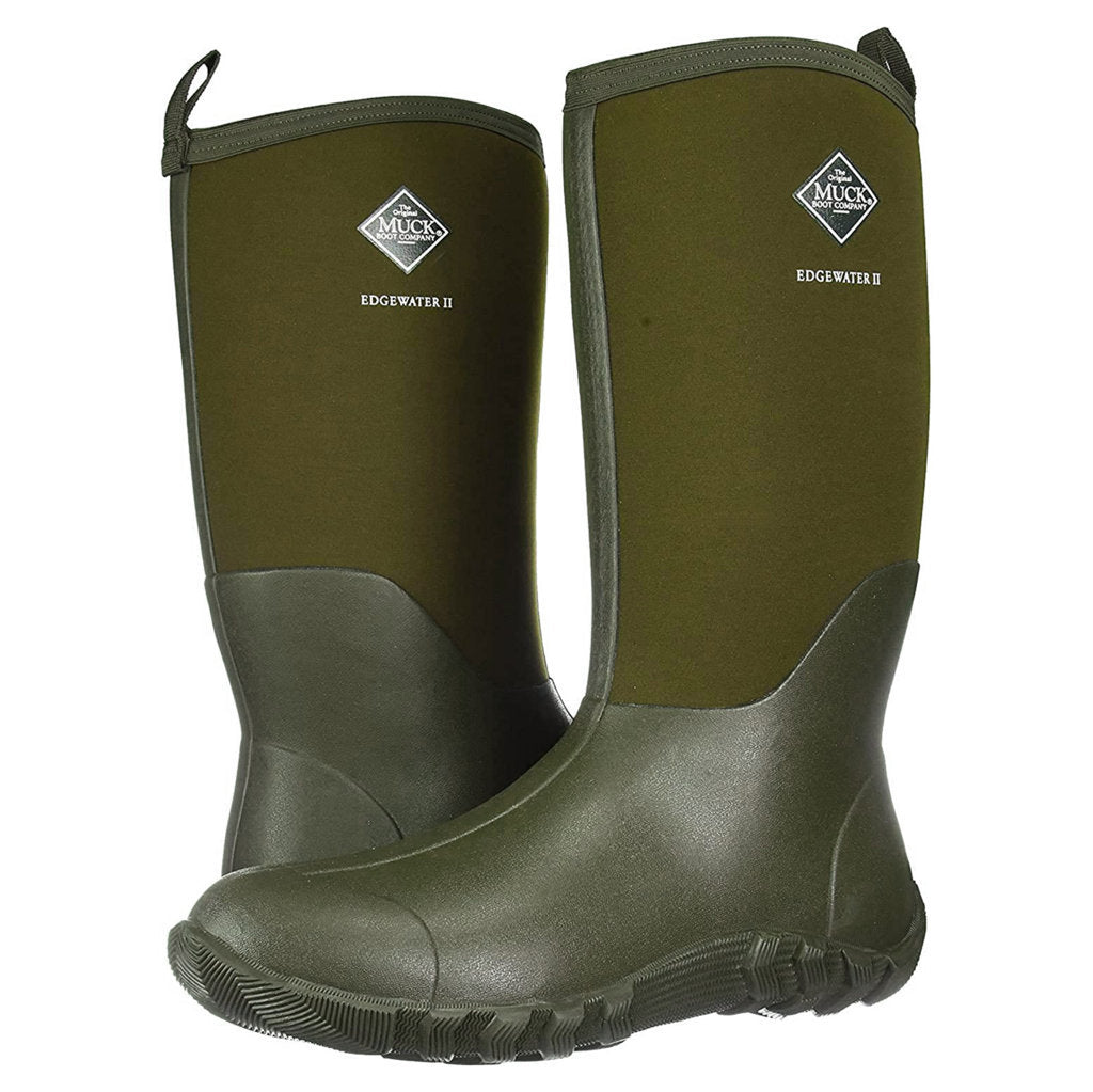 Muck Boot Edgewater II Rubber Synthetic Unisex Boots#color_moss