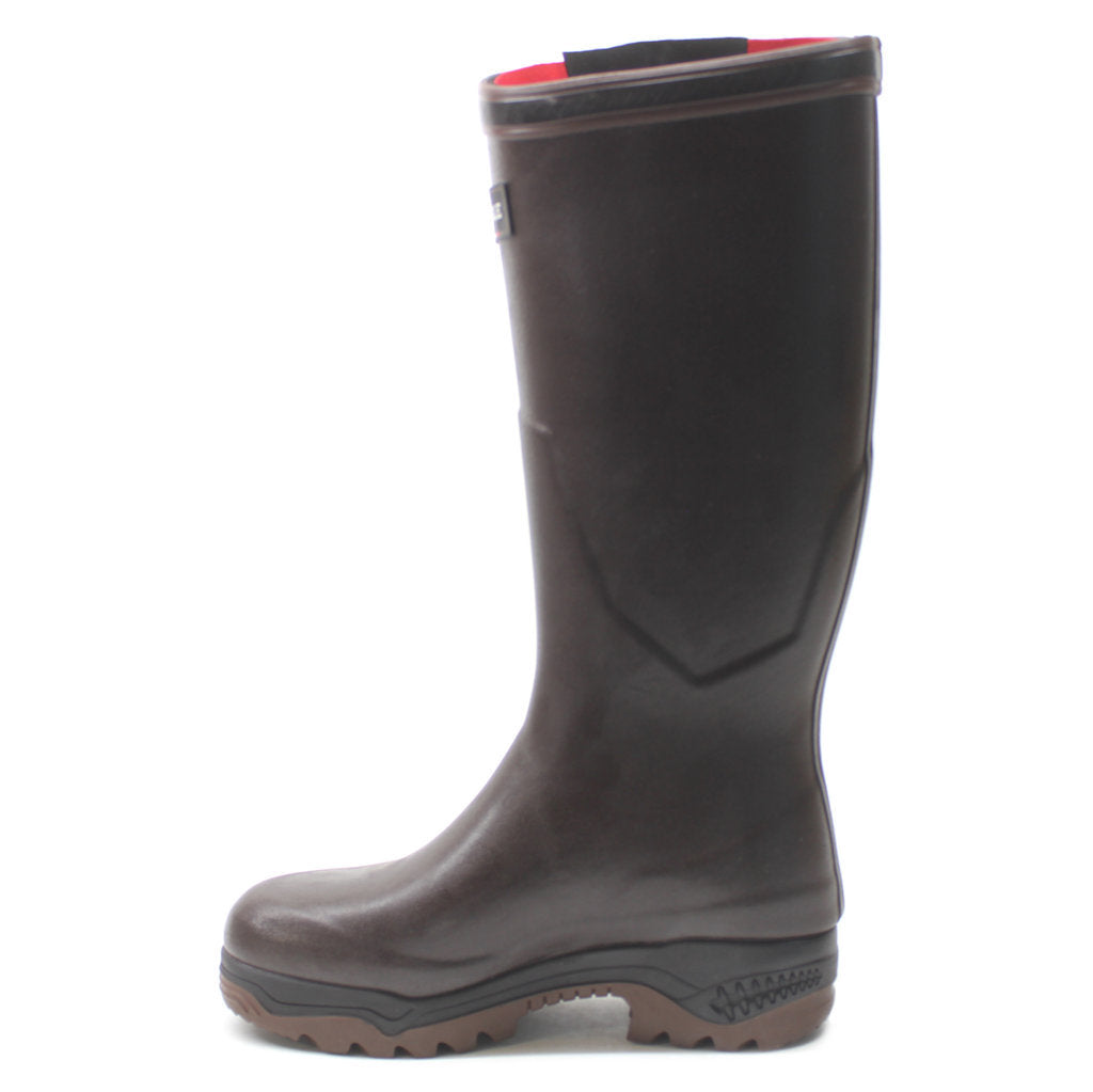 Aigle Parcours 2 ISO Rubber Mens Boots#color_brun