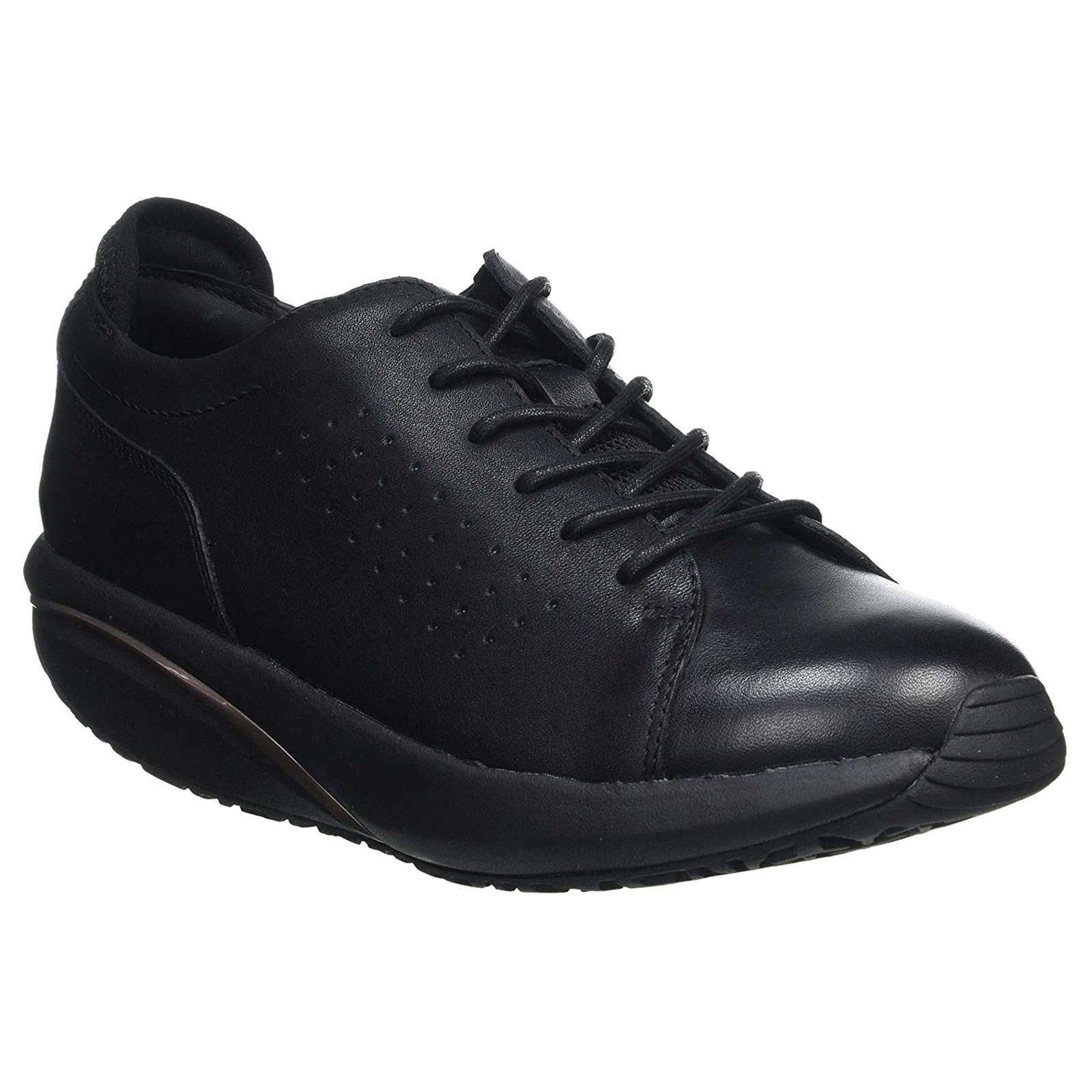 MBT Jion Nappa Leather & Mesh Women's Low-Top Sneakers#color_black