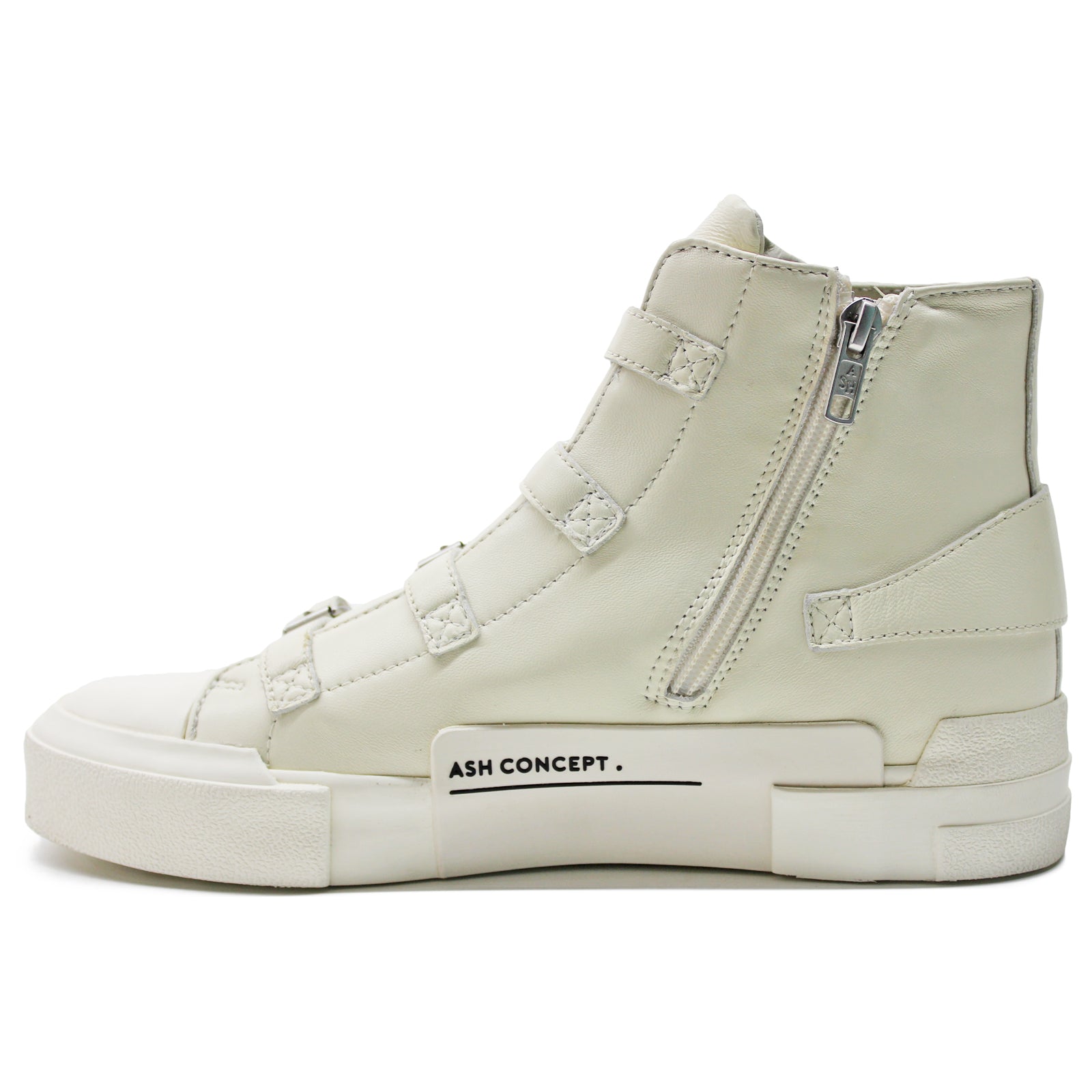 Ash Gang Nappa Leather Women's High-Top Sneakers#color_tofu