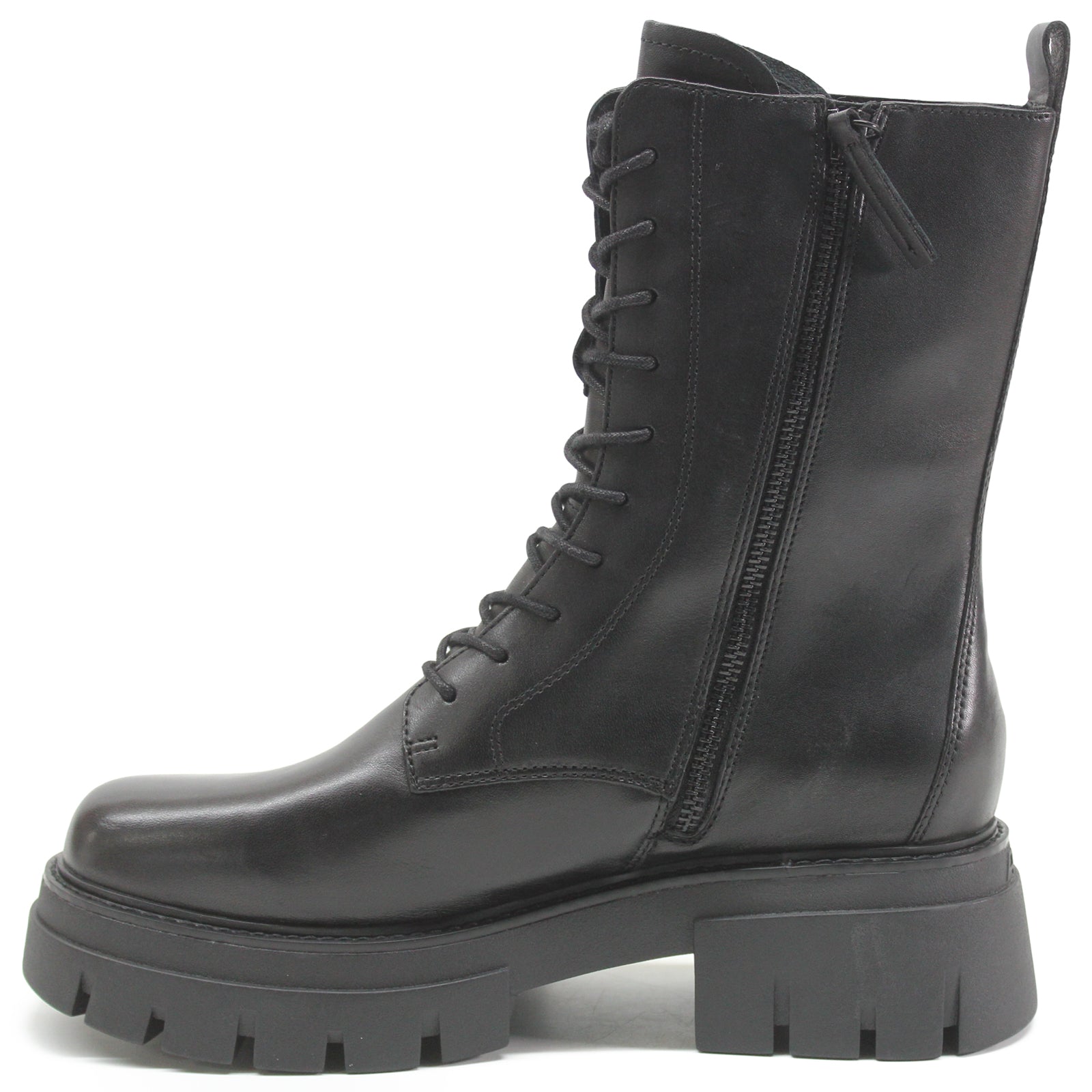 Ash Liam Leather Women's Mid-Calf Boots#color_black