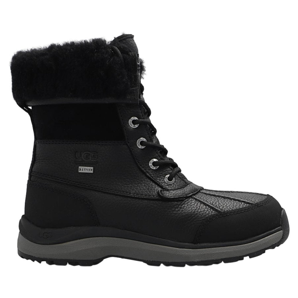 Ugg Australia Adirondack III Leather Womens Boots#color_black black