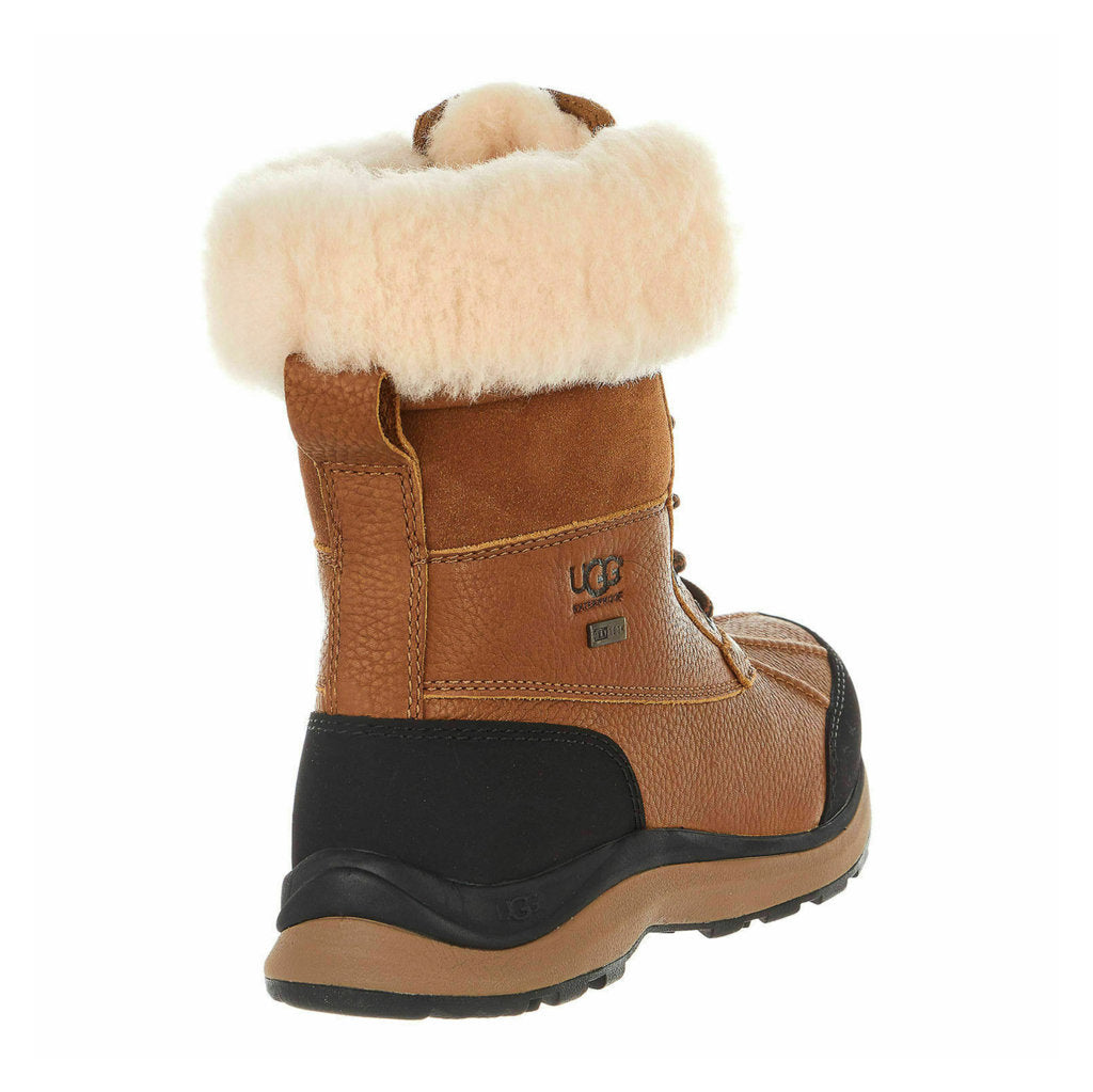UGG Adirondack III Waterproof Suede Sheepskin Women's Winter Boots#color_chestnut