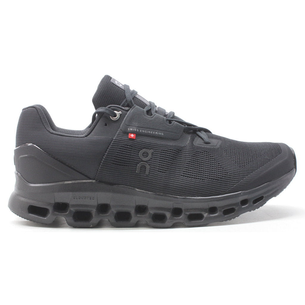 On Running Cloudstratus Mesh Men's Low-Top Sneakers#color_black