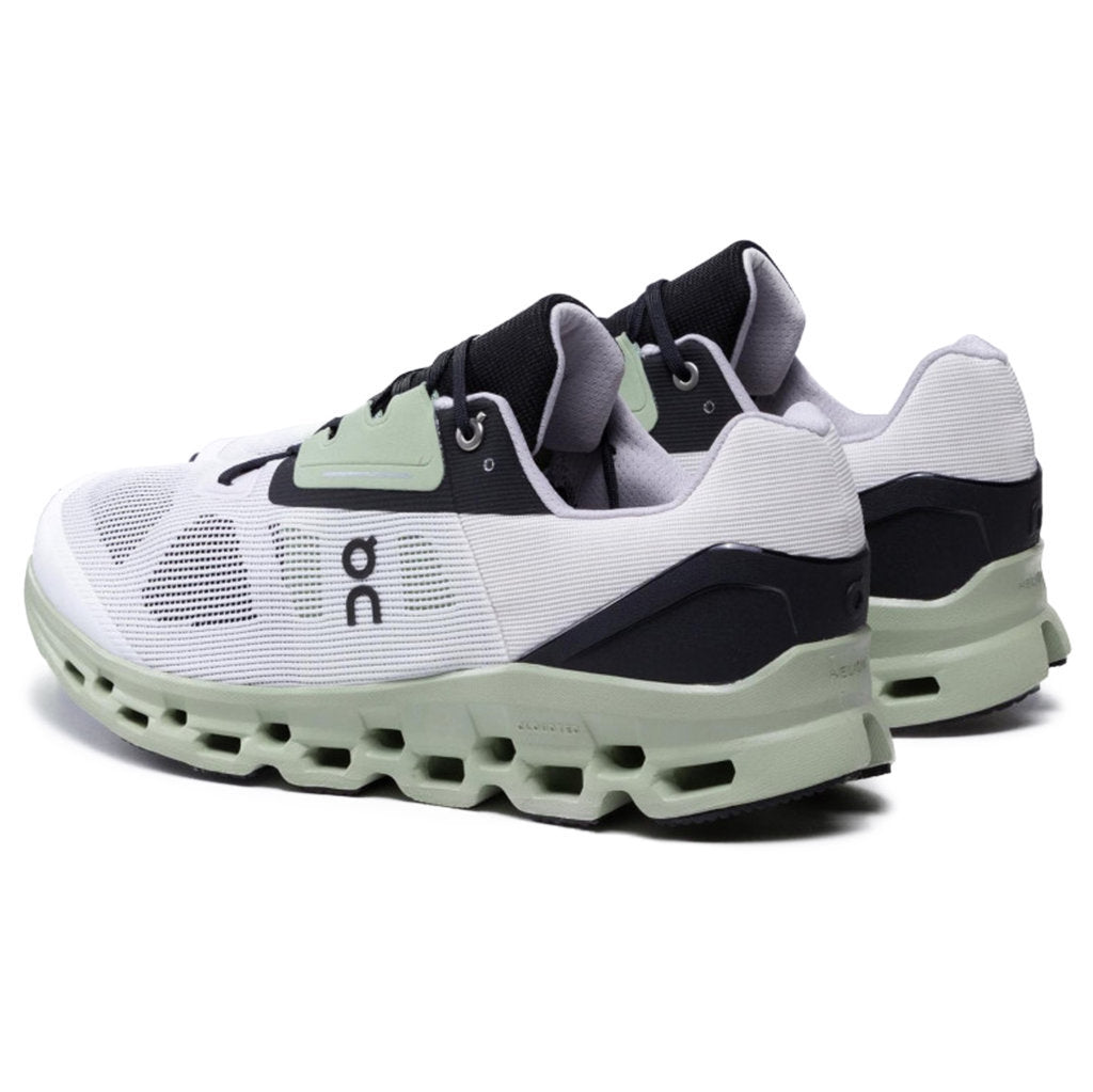 On Running Cloudstratus Mesh Men's Low-Top Sneakers#color_white black