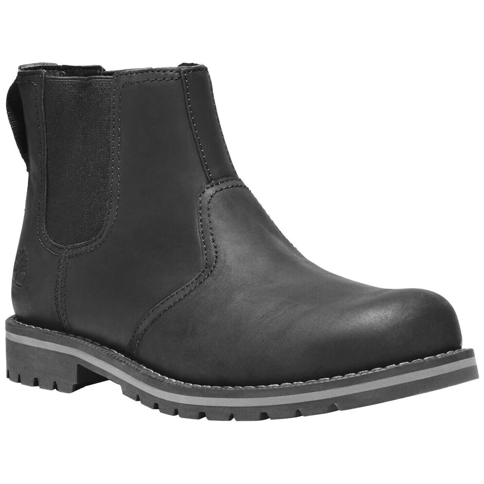 Timberland Larchmont II Leather Mens Boots#color_black