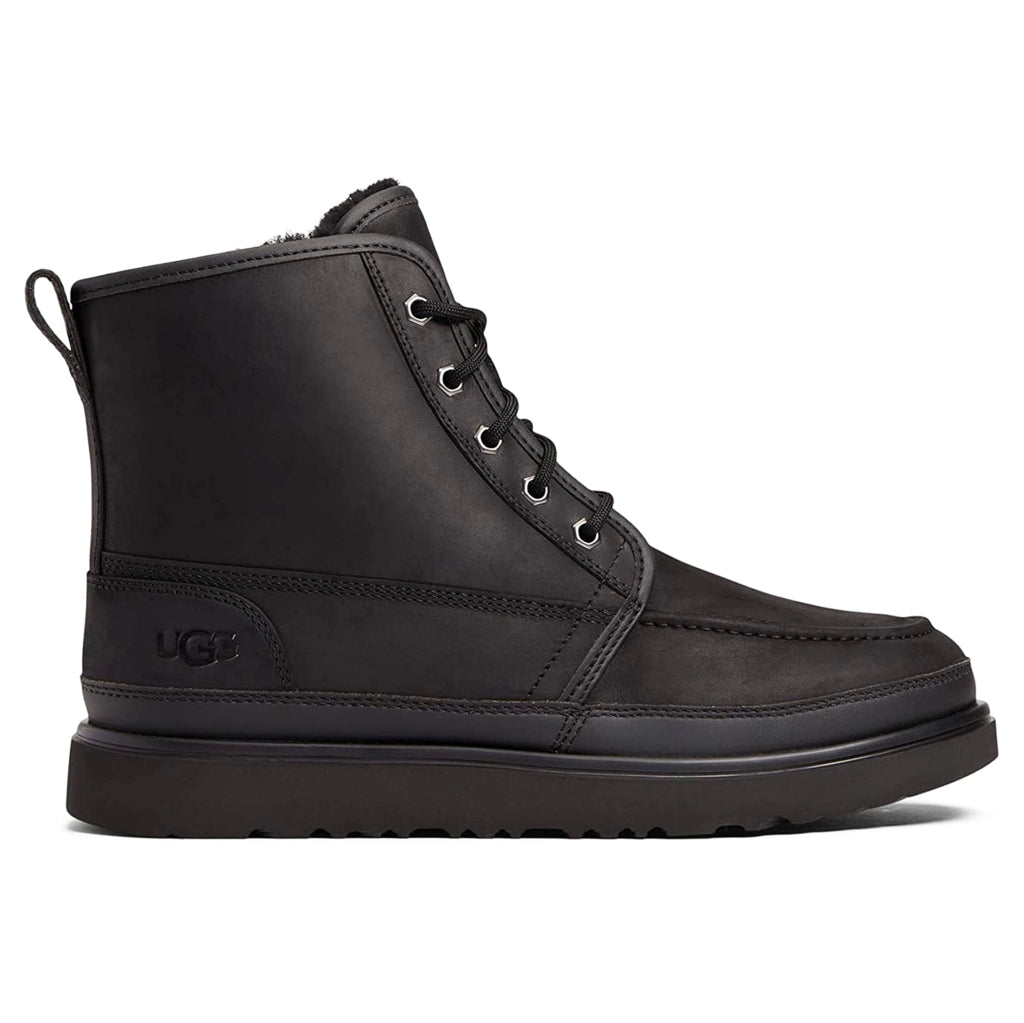 Neumel High Moc Weather Waterproof Leather Men's Moc Toe Boots