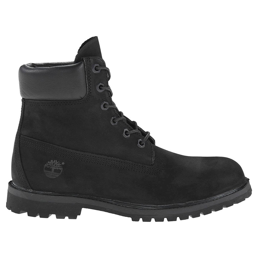 Timberland Premium 6 In Waterproof Nubuck Womens Boots#color_black