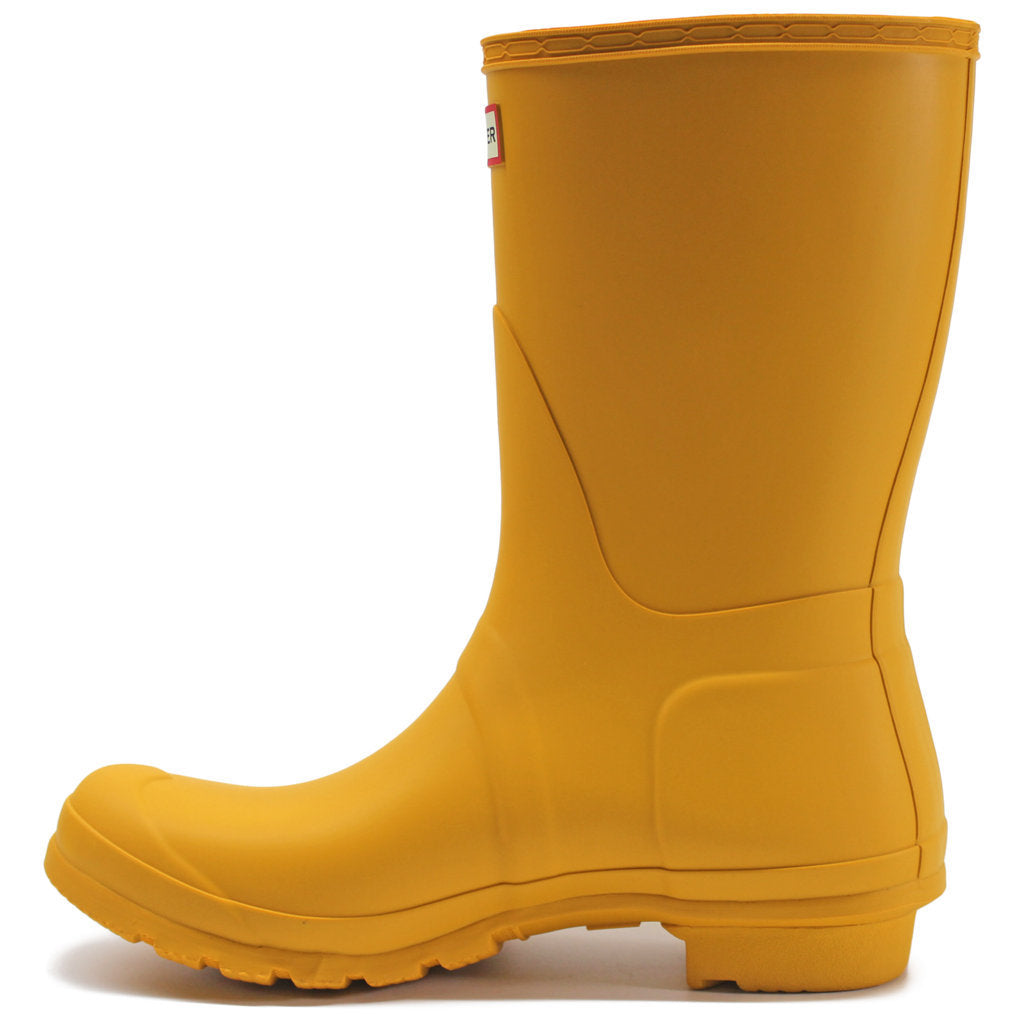 Hunter Original Short Rubber Womens Boots#color_yellow