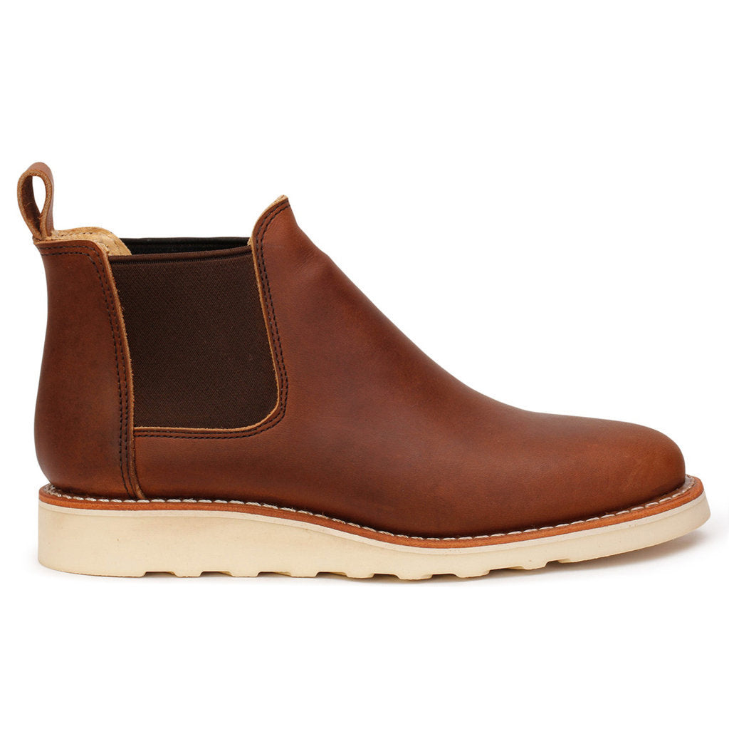 Red Wing Classic Chelsea Leather Womens Boots#color_amber