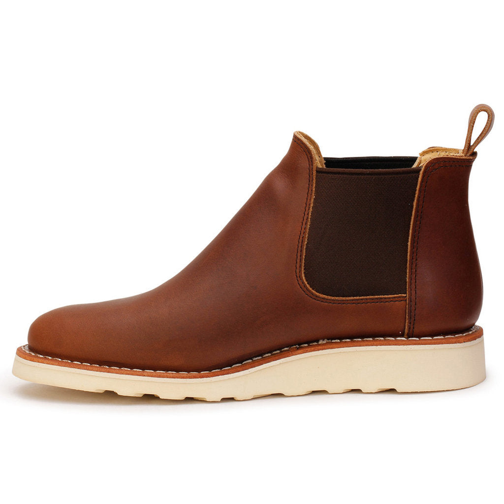 Red Wing Classic Chelsea Leather Womens Boots#color_amber