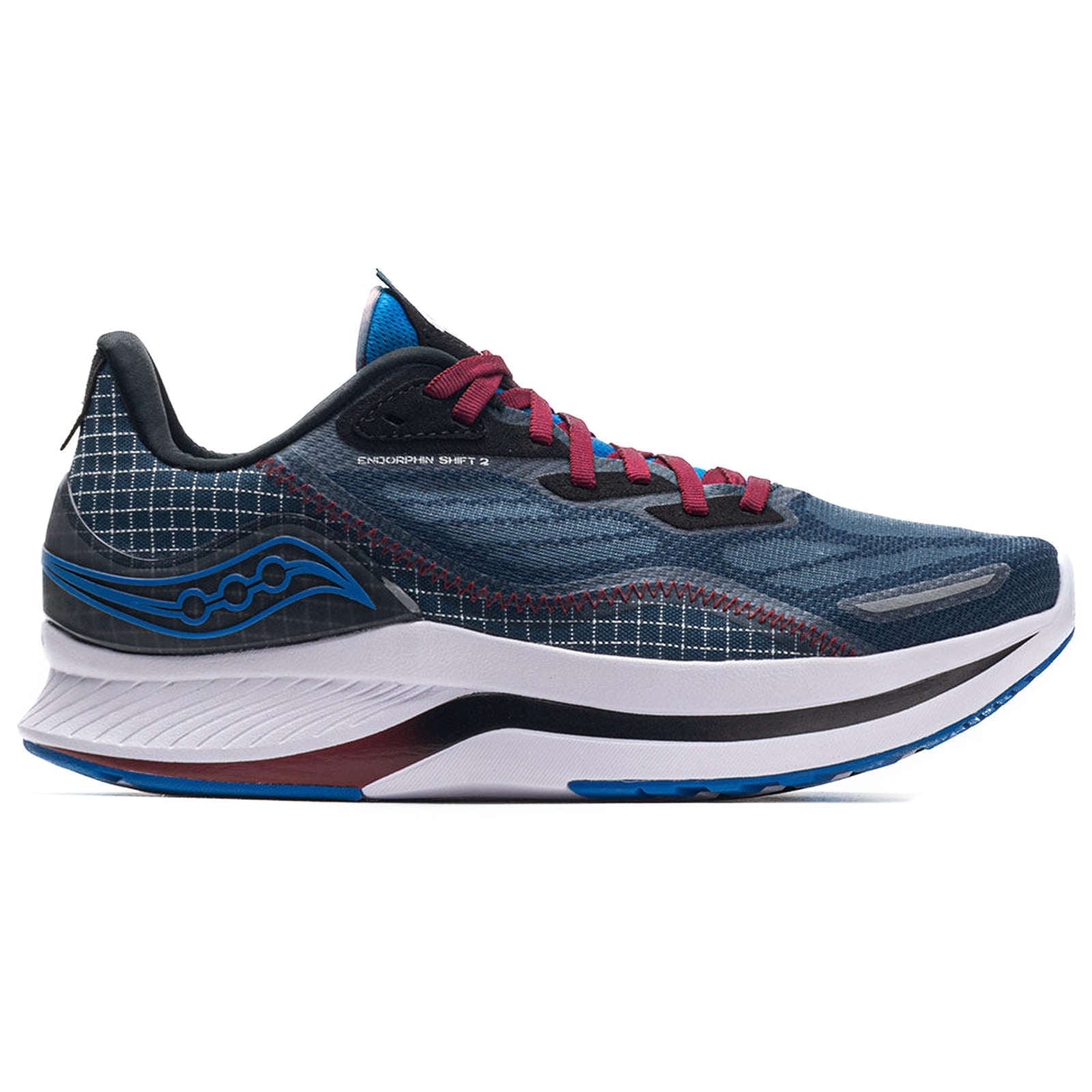 Saucony Endorphin Shift 2 Synthetic Textile Men's Running Shoes#color_space mulberry