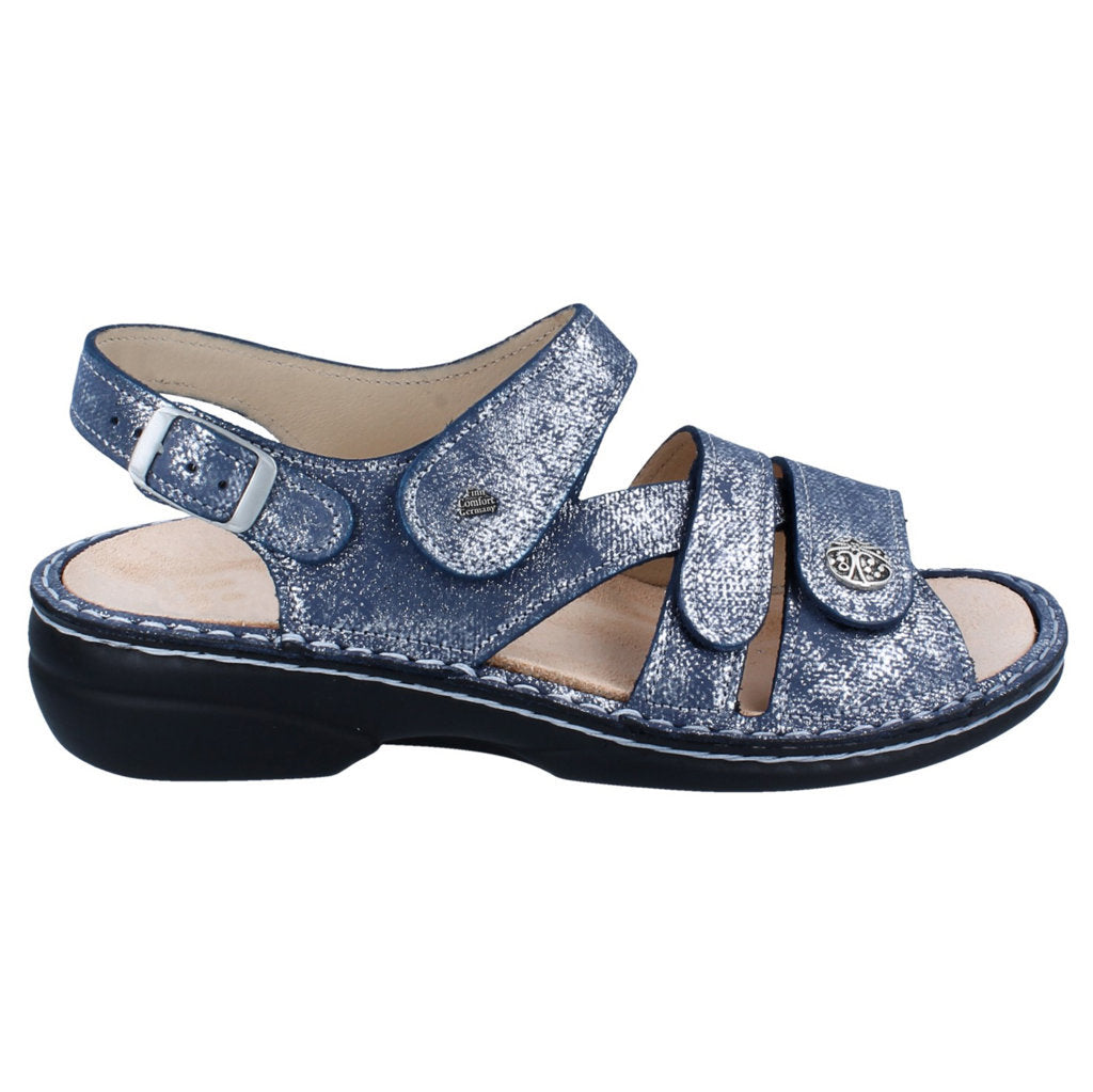 Finn Comfort Gomera Leather Women's Sandals#color_atoll