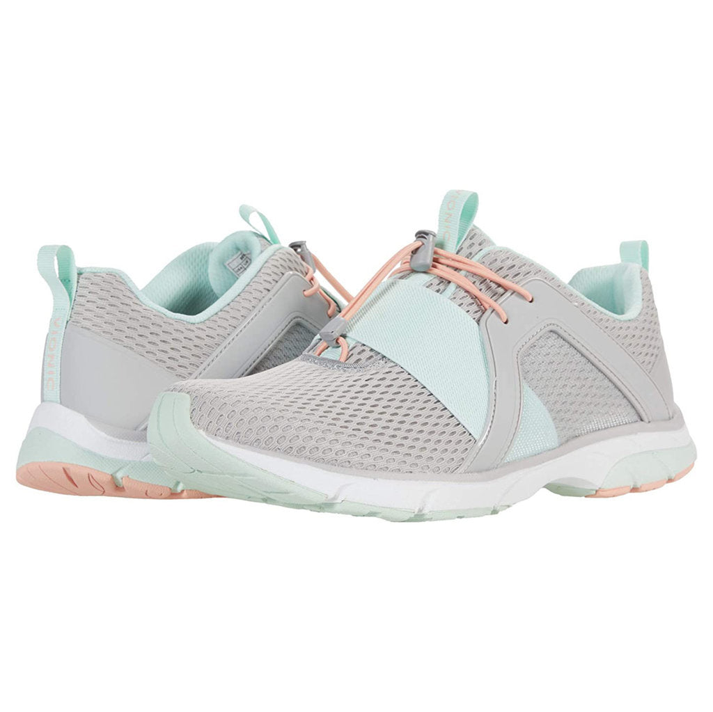 Vionic Drift Berlin Synthetic Textile Womens Sneakers#color_grey seafoam