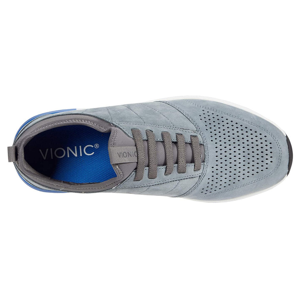 Vionic Trent Nubuck Mens Sneakers#color_grey
