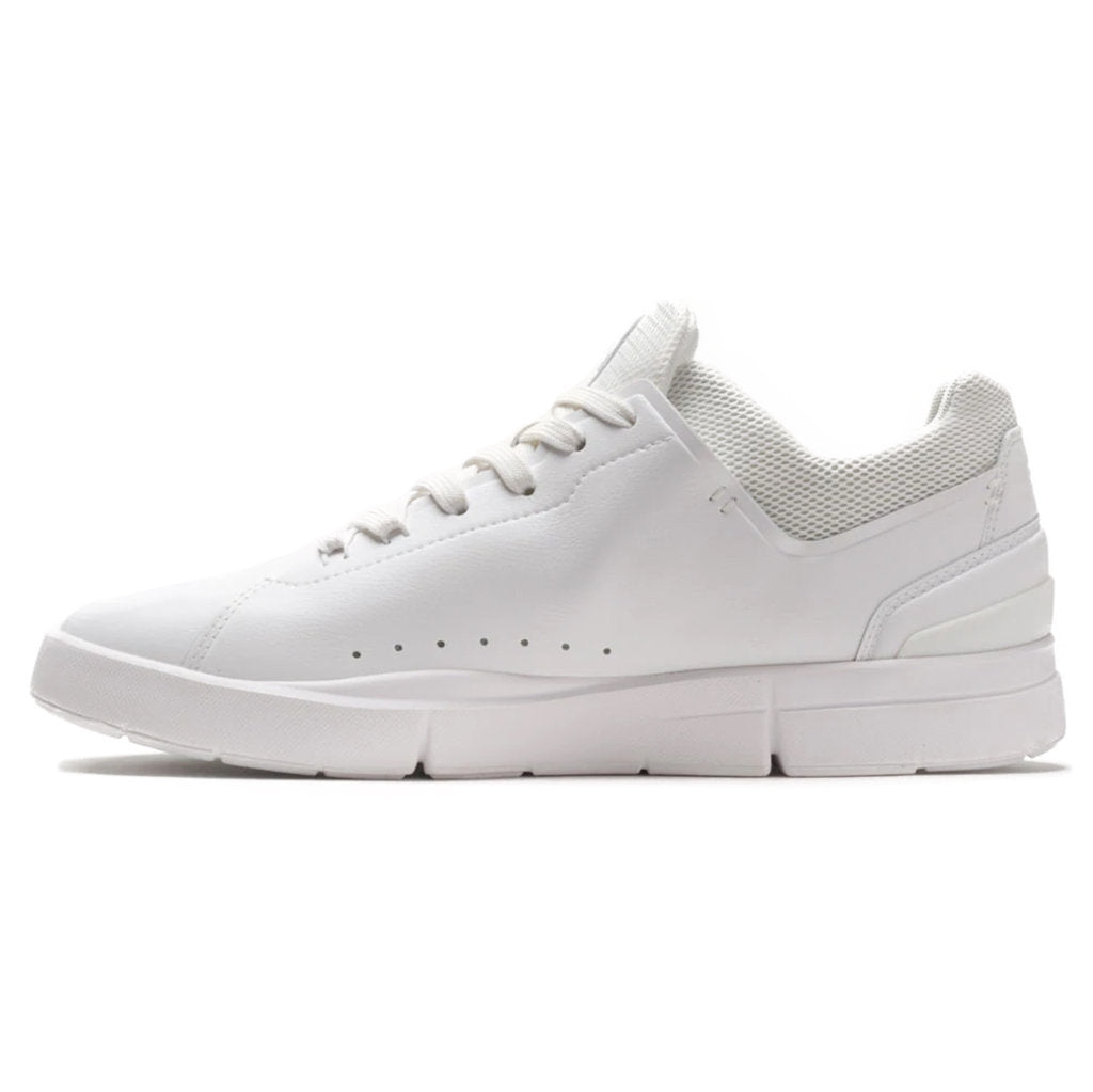 On The Roger Advantage Textile Synthetic Womens Sneakers#color_all white