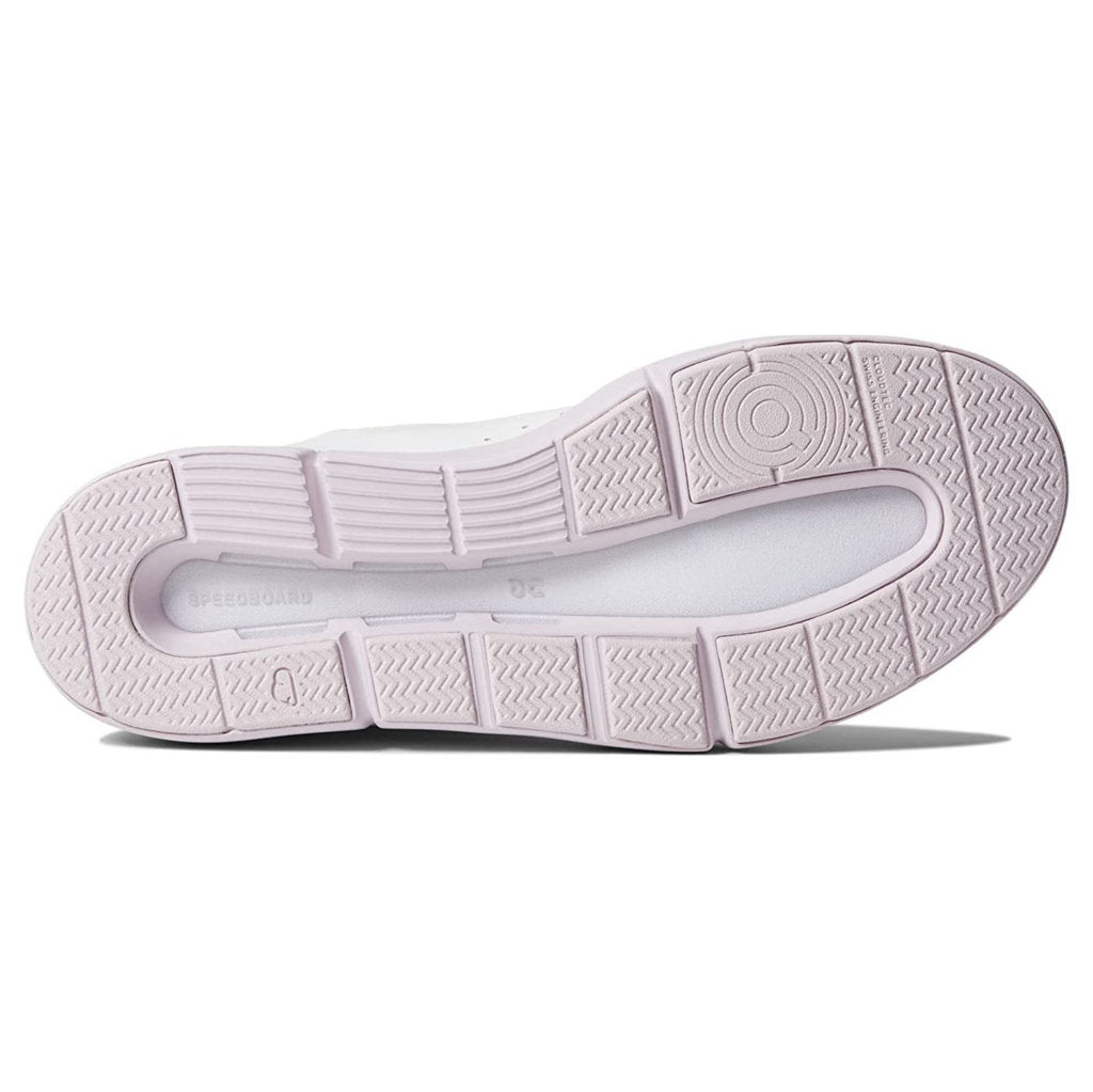 On The Roger Advantage Textile Synthetic Womens Sneakers#color_white lily