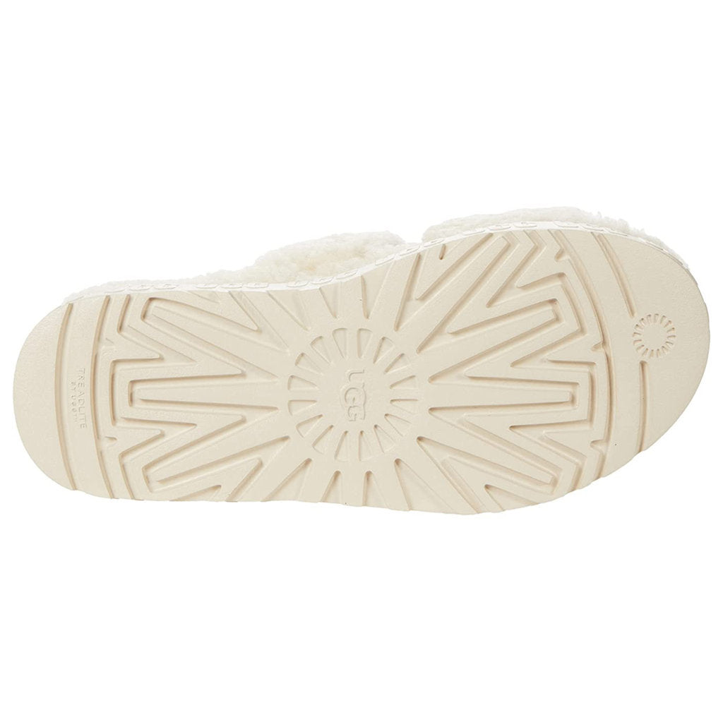 Ugg Oh Fluffita Fur Suede Womens Sandals#color_natural