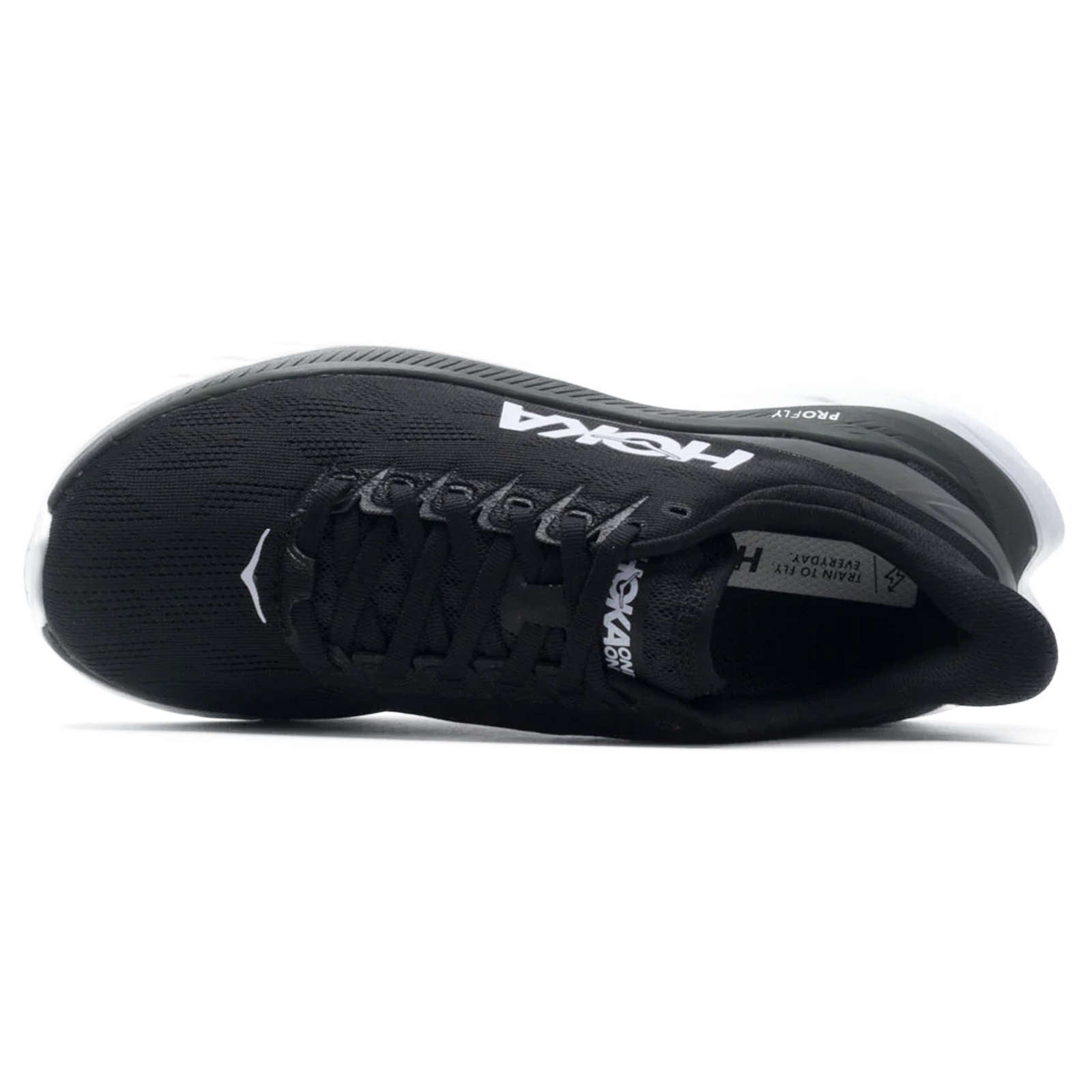 Hoka Mach 4 Mesh Men's Running Shoes#color_black dark shadow