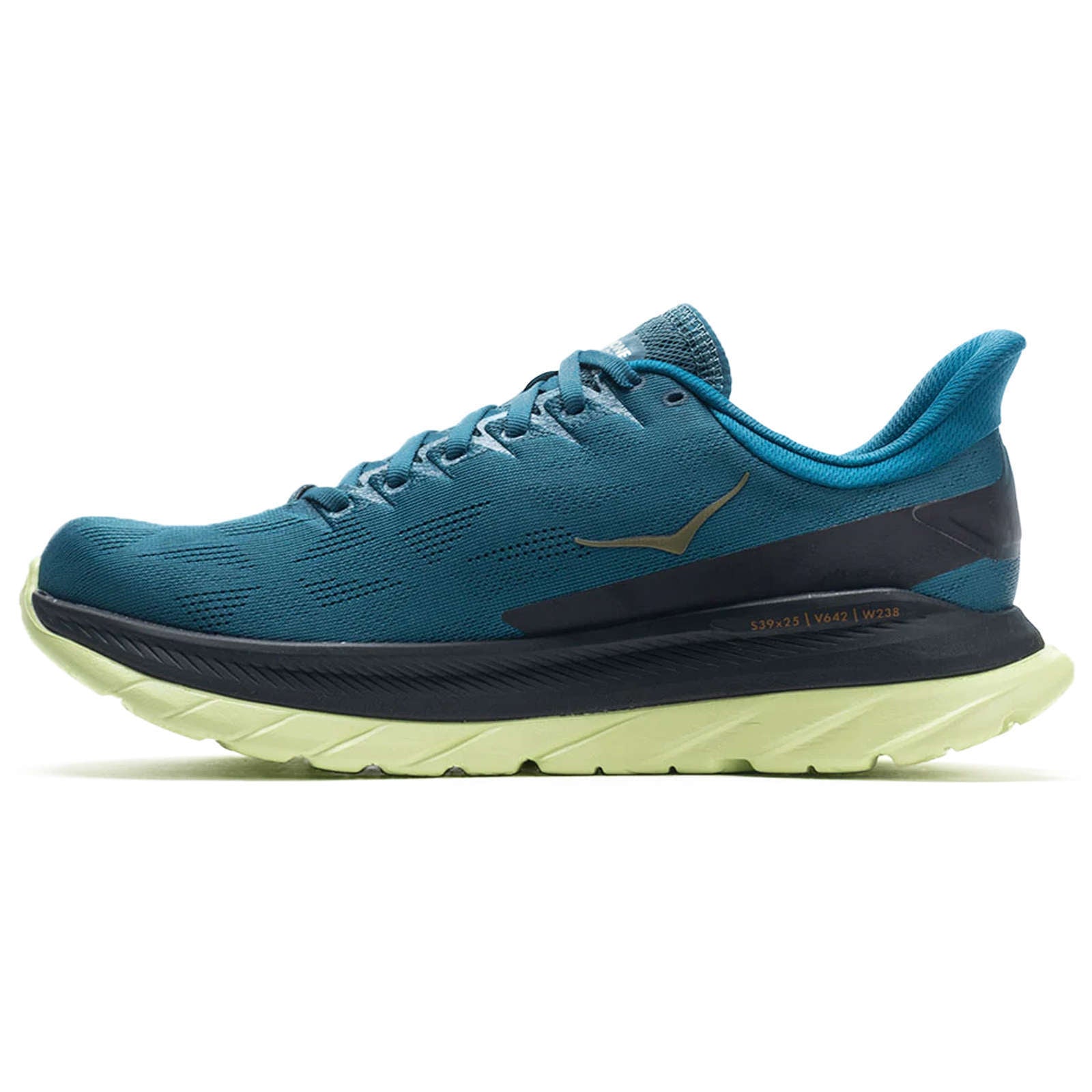 Hoka Mach 4 Mesh Men's Running Shoes#color_blue coral black