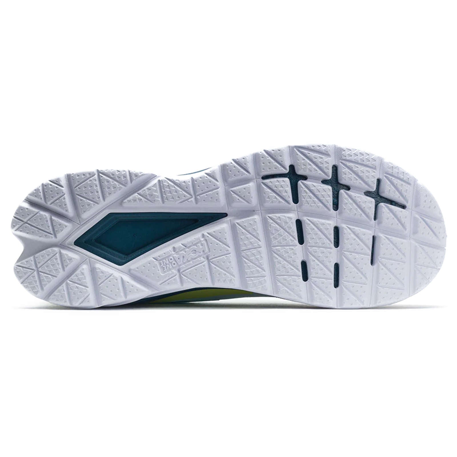 Hoka One One Mach 4 Mesh Men's Low-Top Road Running Sneakers#color_blue glass evening primrose