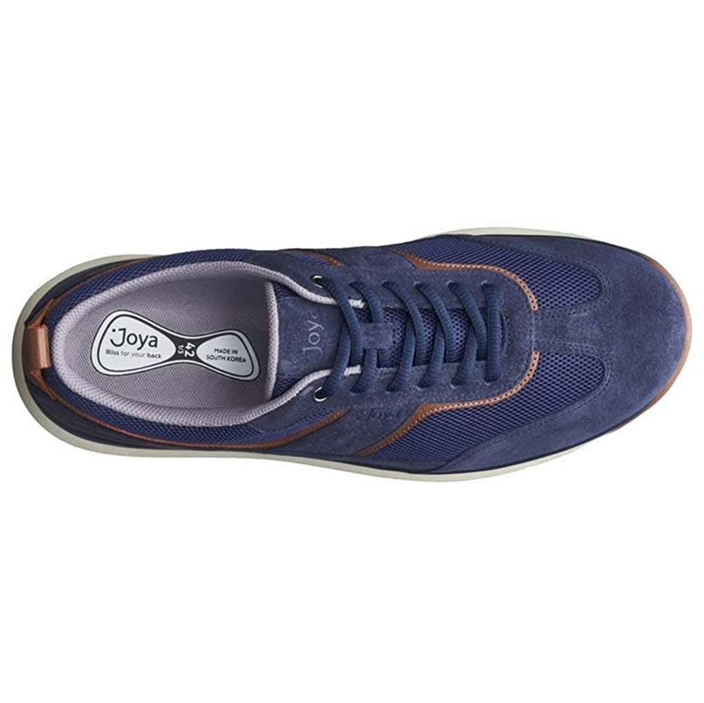 Joya David II Suede Textile Mens Sneakers#color_dark blue