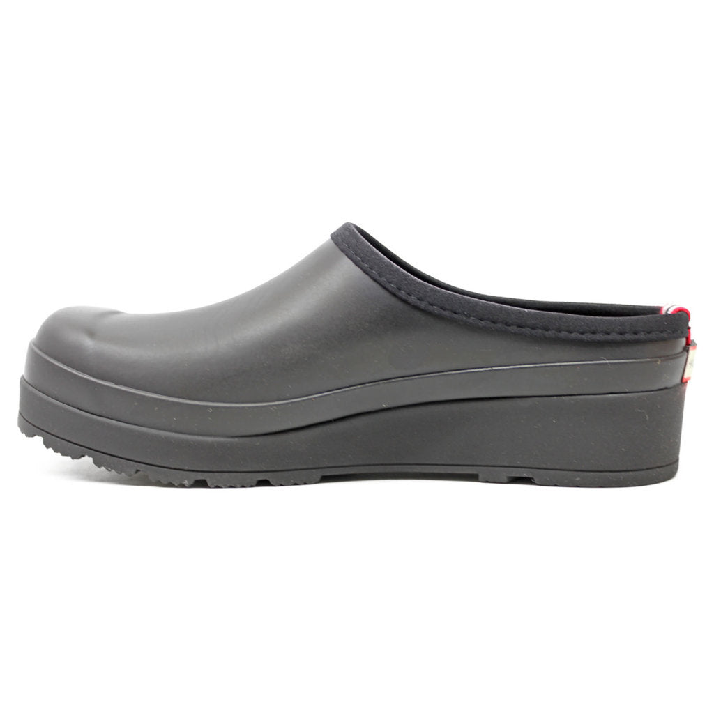 Hunter Original Play Rubber Women's Clogs#color_black