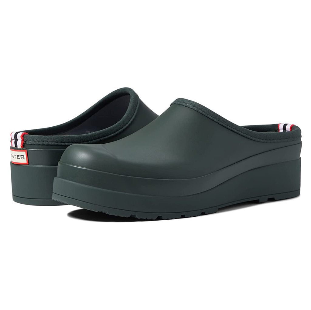 Hunter Original Play Rubber Women's Clogs#color_artic moss