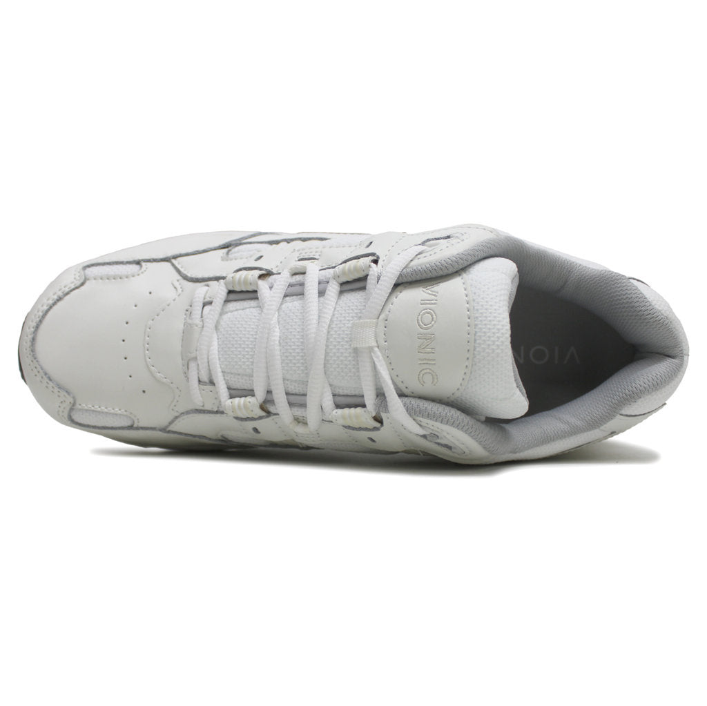 Vionic 23MWalk Suede Textile Mens Sneakers#color_white white