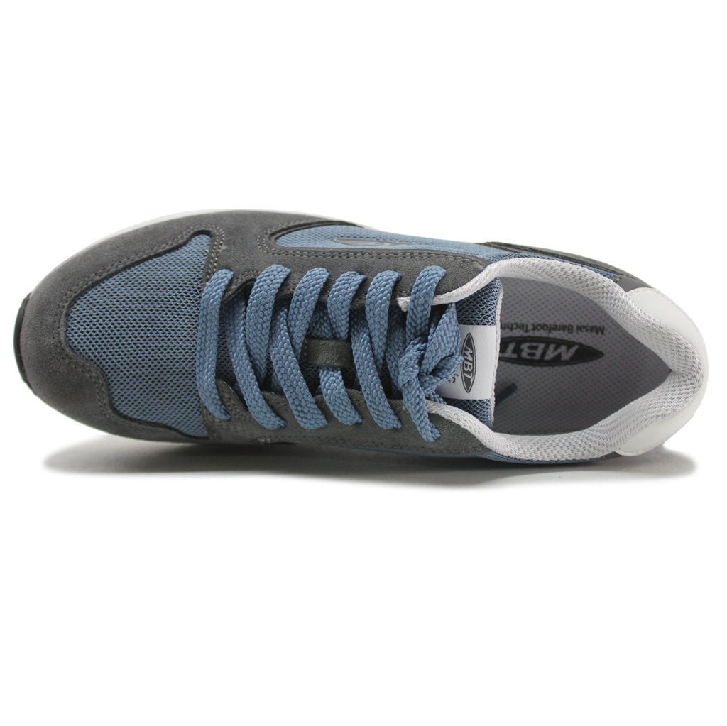MBT MBT 1997 Classic Leather Textile Mens Trainers#color_grey
