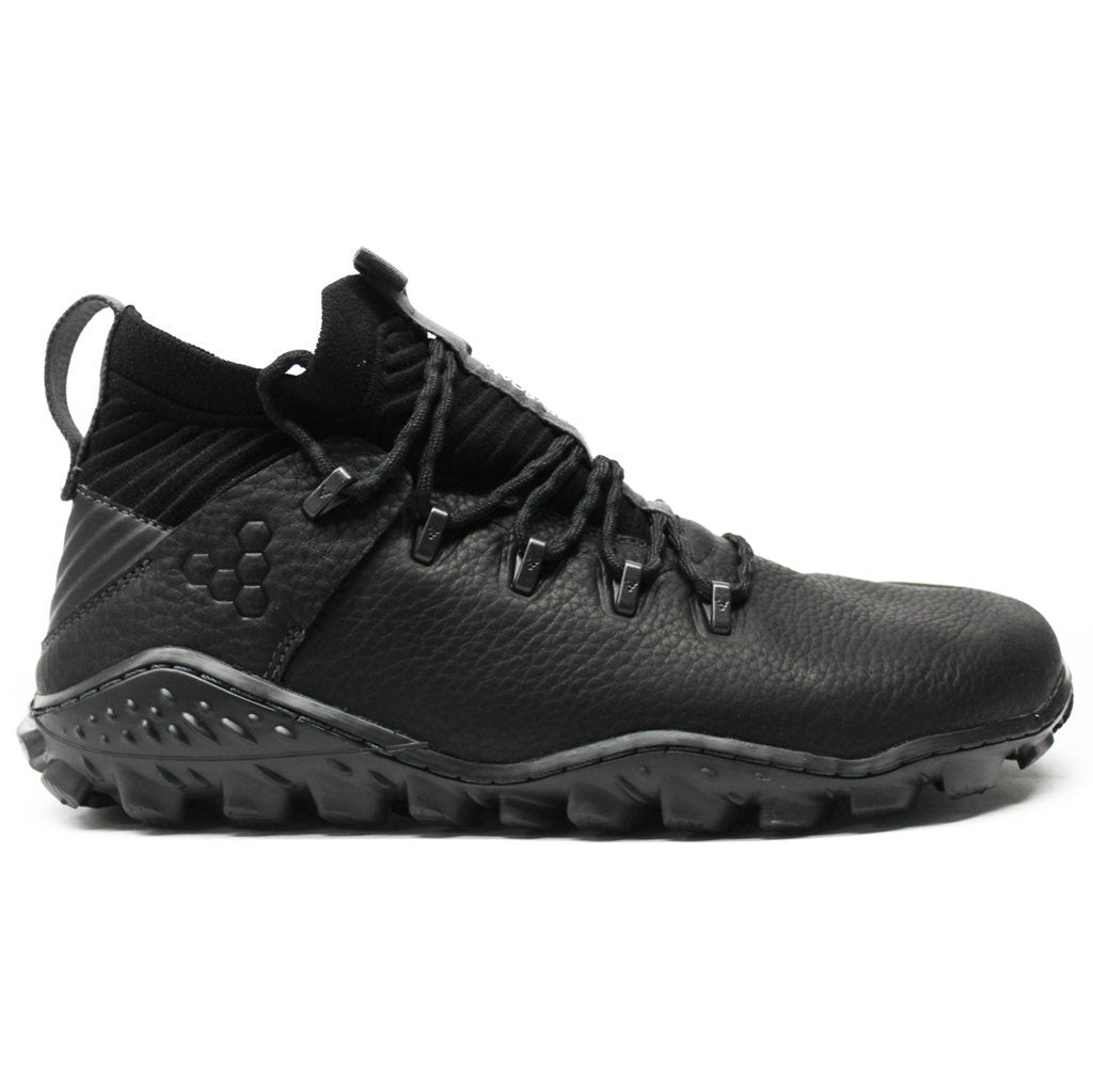 Vivobarefoot Magna Forest ESC Leather Textile Mens Sneakers#color_obsidian